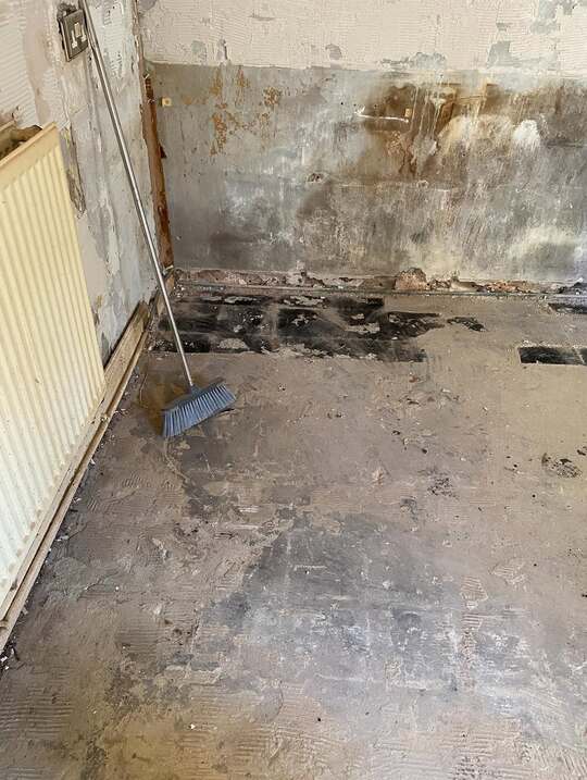 construction waste removal after